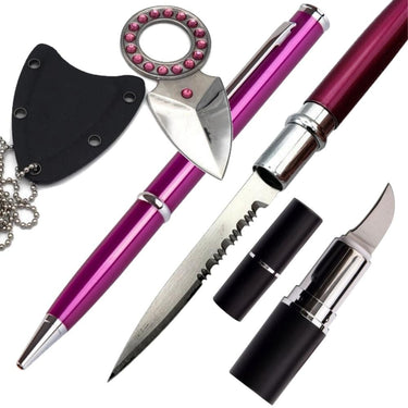 Defense Divas® Package Deals Triple Threat Covert Carry Self-Defense Kit
